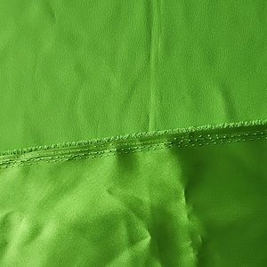 Bright Green Poly Sheen Fabric